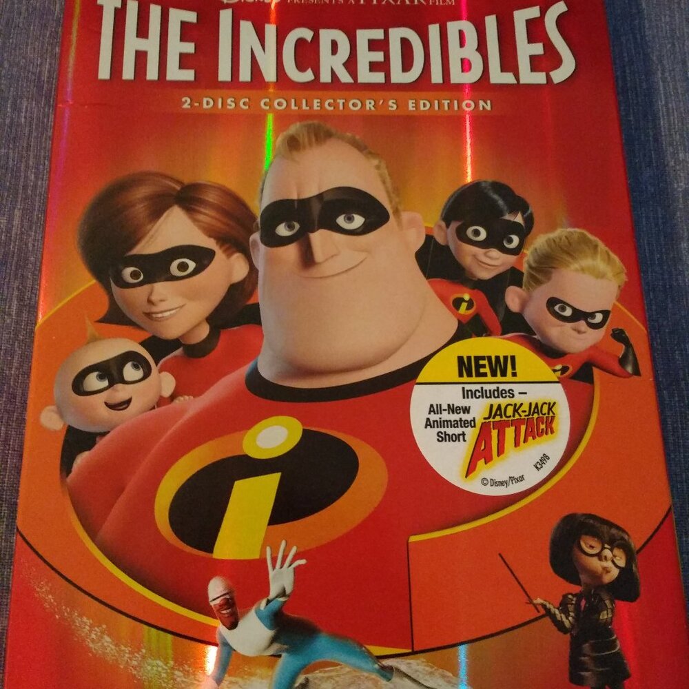 The Incredibles 2 Disk Collector's Edition DVD Used In excellent condition